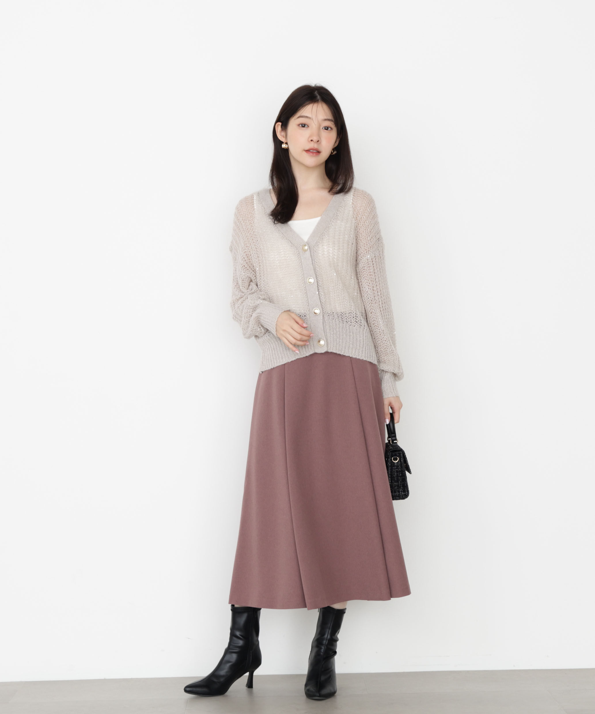 PROPORTION BODY DRESSING「オータムフレアスカート 25AW 」|スカート|