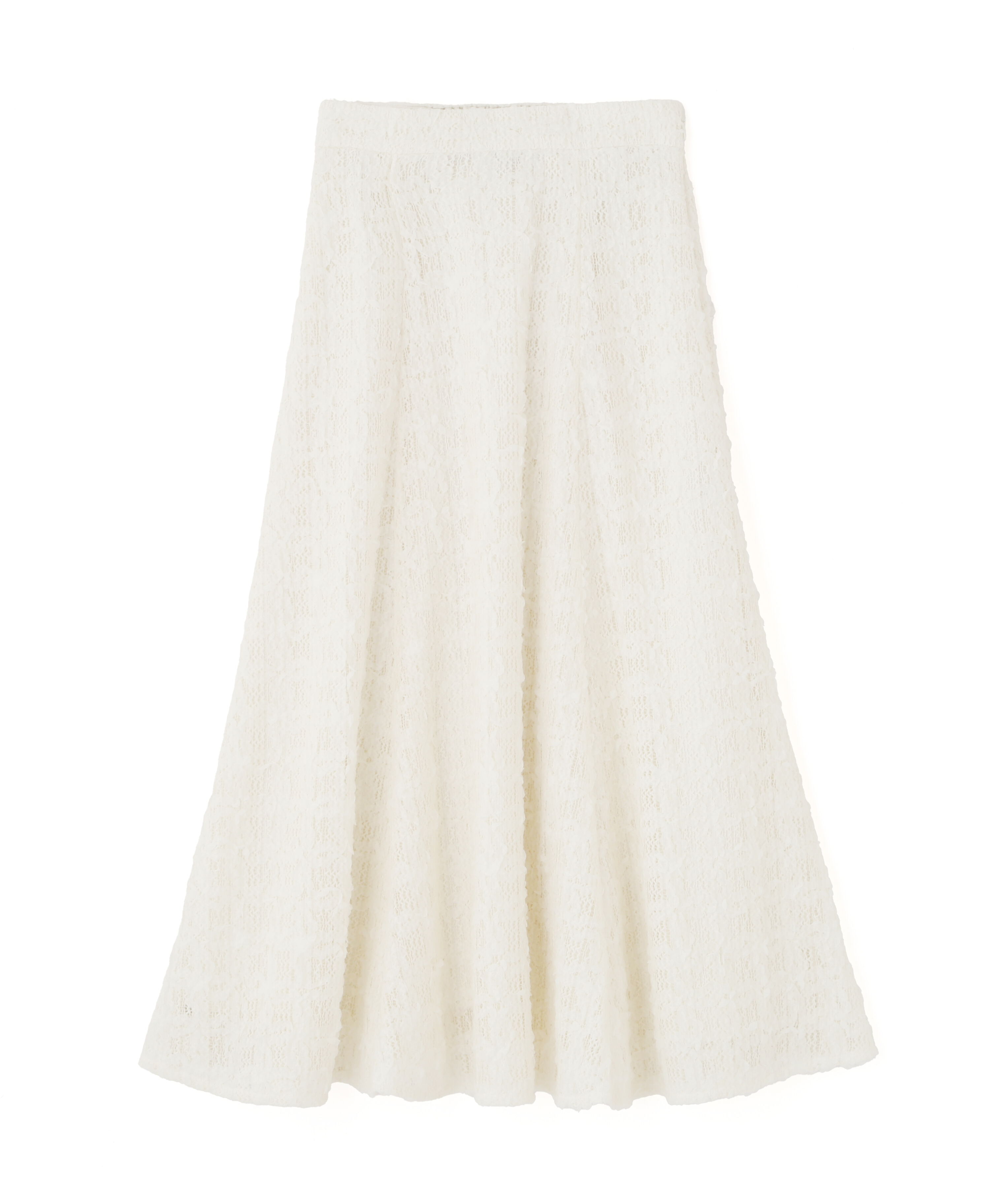 PROPORTION BODY DRESSING「立体レースフレアスカート 25AW」|スカート|
