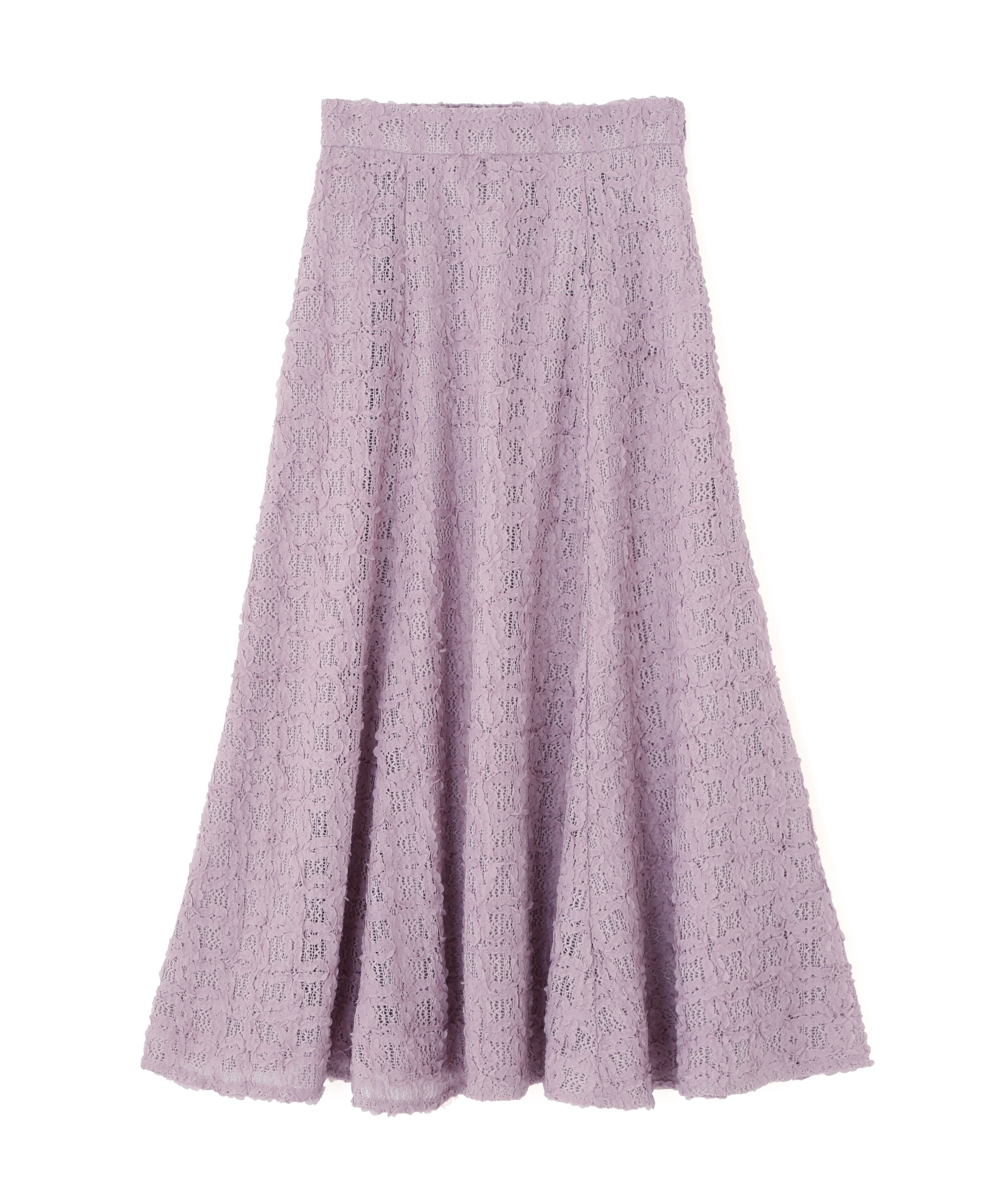 PROPORTION BODY DRESSING「立体レースフレアスカート 25AW」|スカート|
