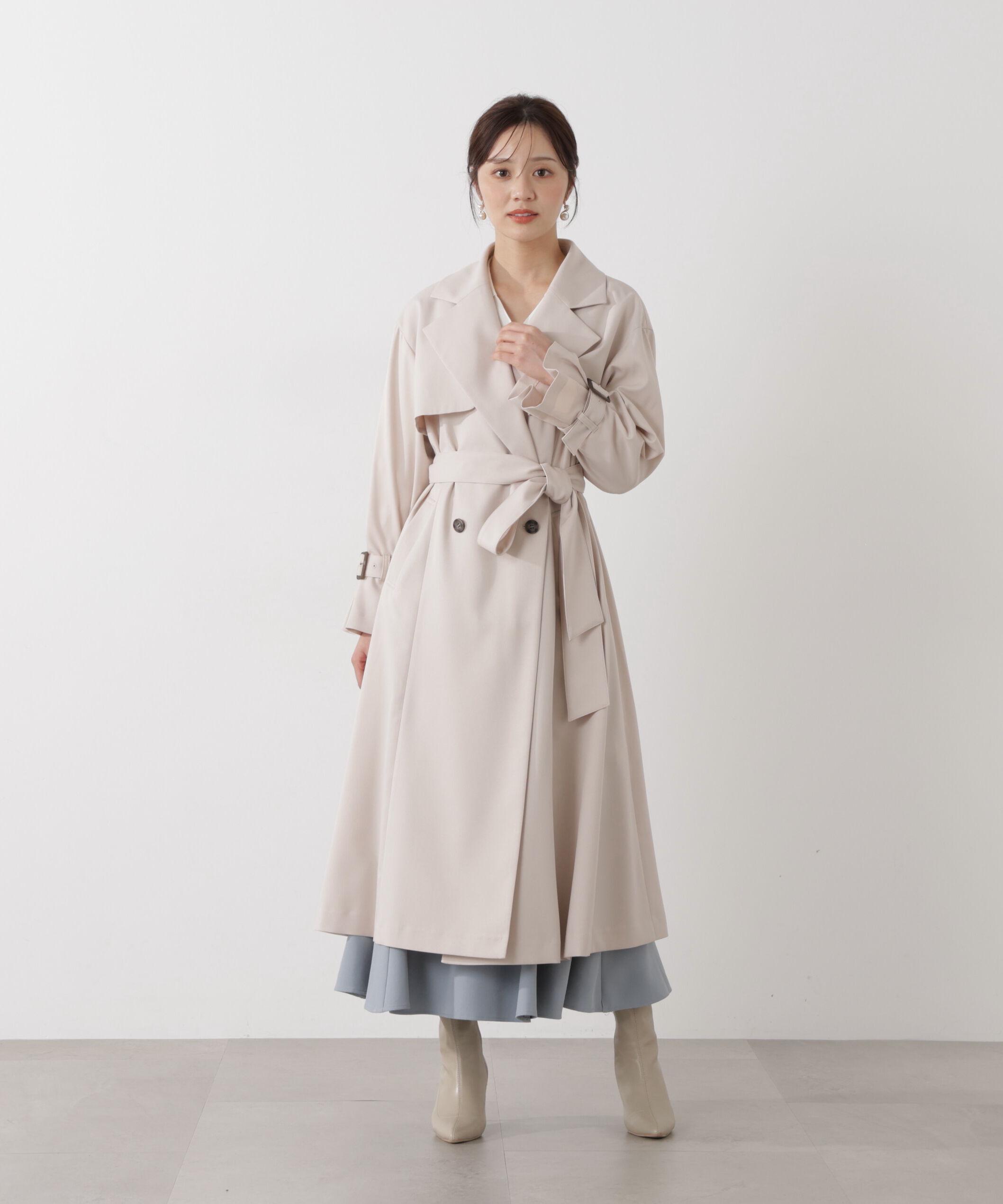 PROPORTION BODY DRESSING「＜防シワ/花粉リリース＞ベーシックトレンチコート」|その他|