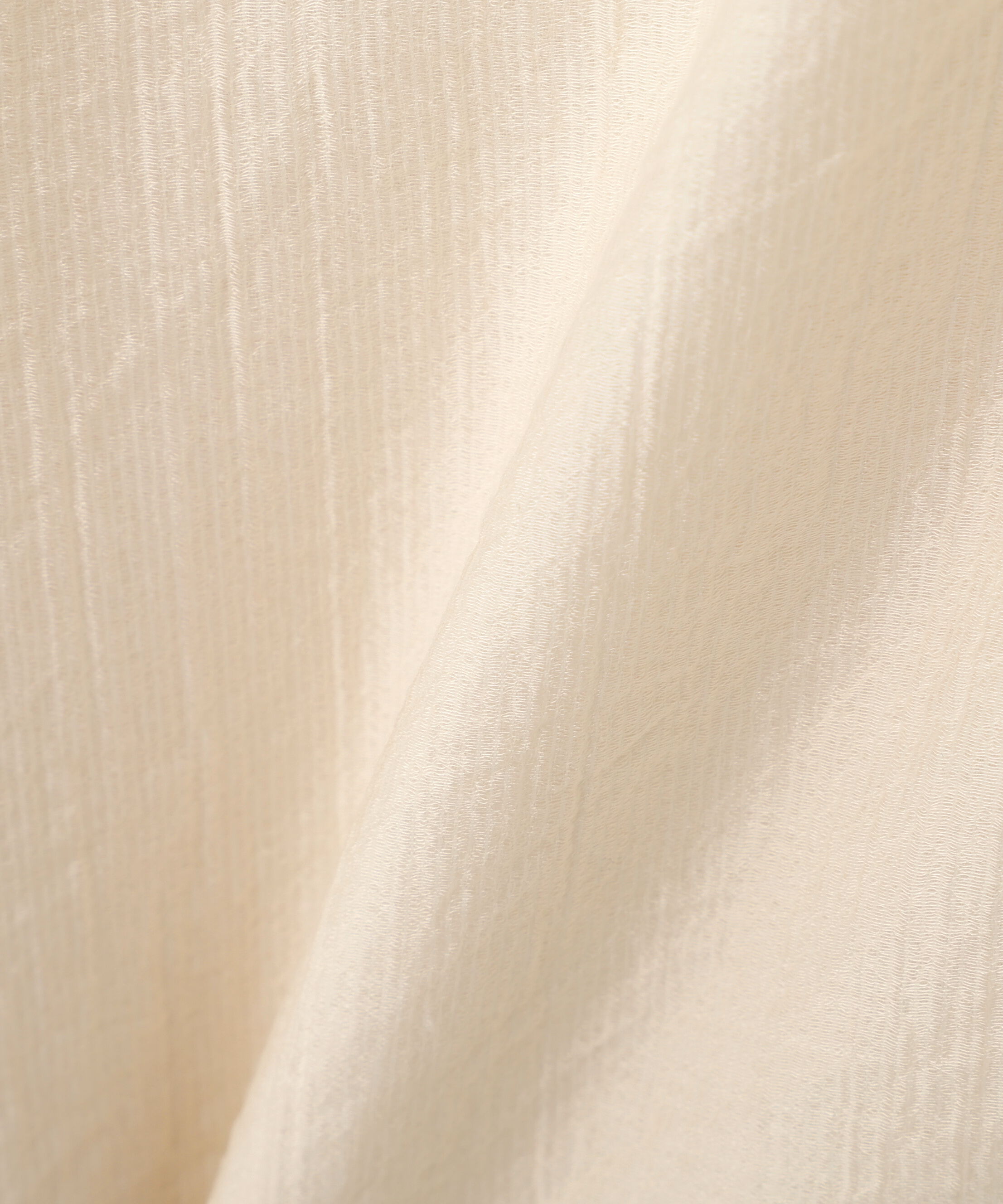 PROPORTION BODY DRESSING「シアー楊柳ラッフルブラウス　26SS」|シャツ・ブラウス|