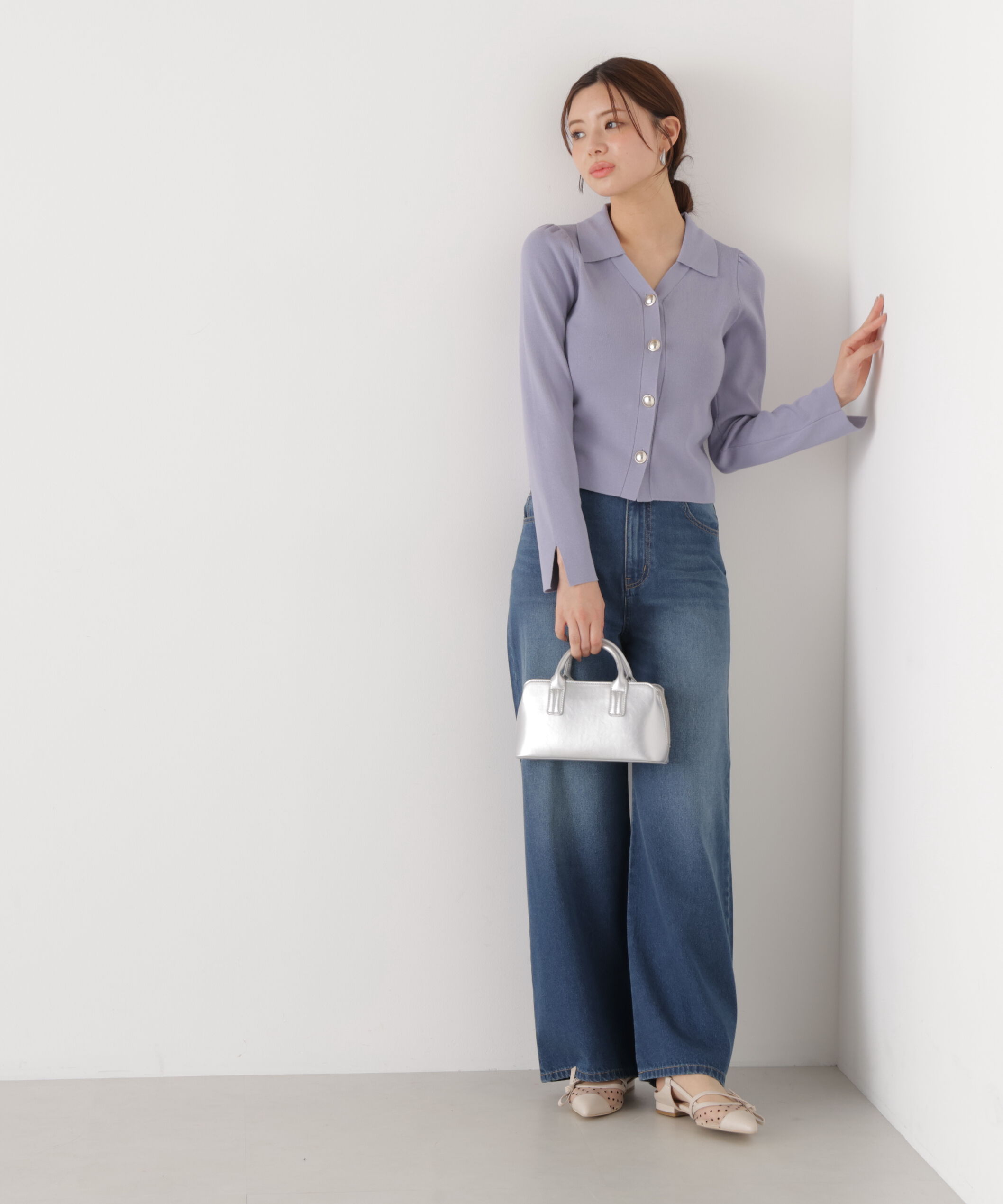 PROPORTION BODY DRESSING「〈a/mie〉ワイドデニムパンツ　26SS」|その他|