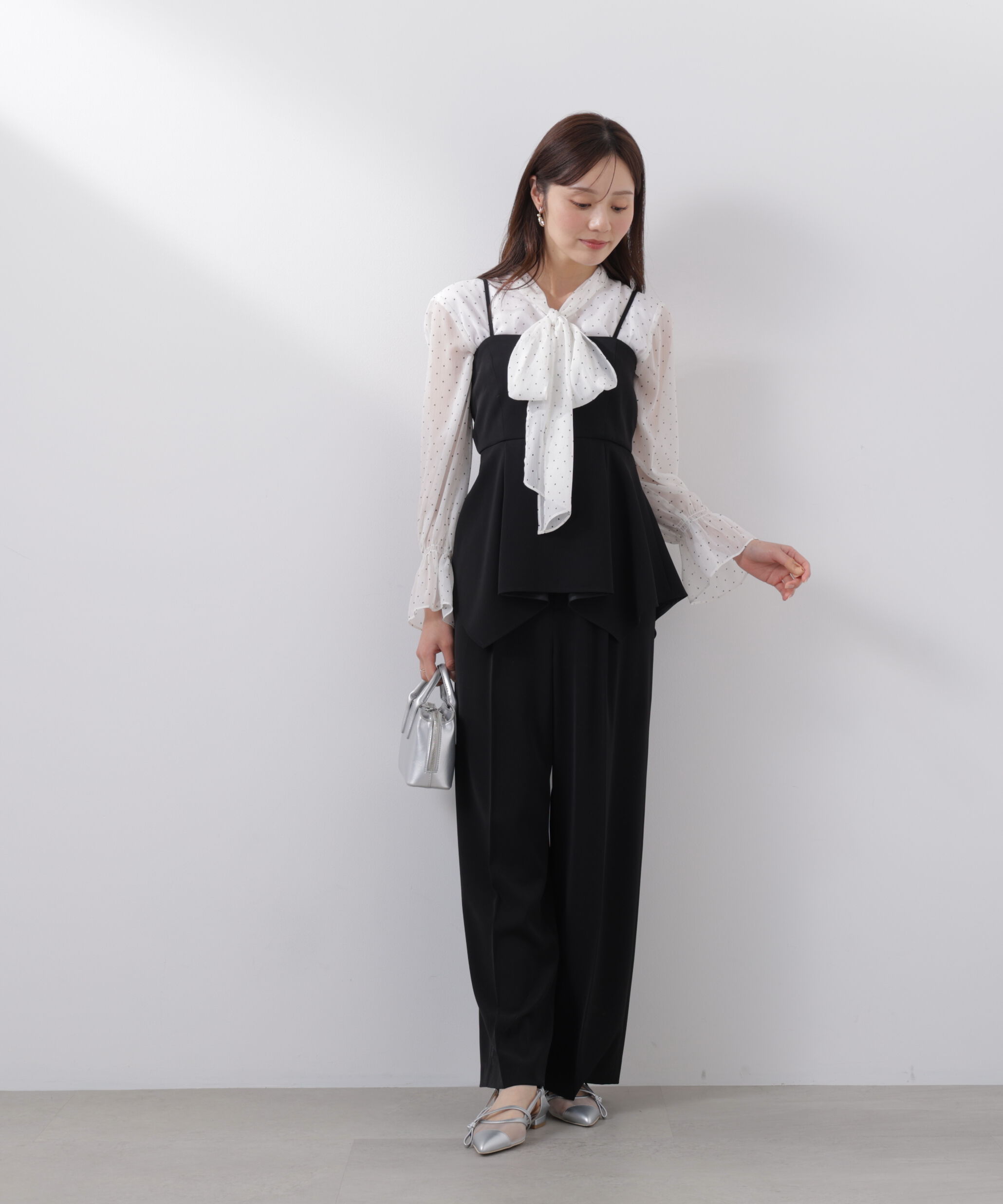 PROPORTION BODY DRESSING「ランダムヘムビスチェ　26SS」|シャツ・ブラウス|