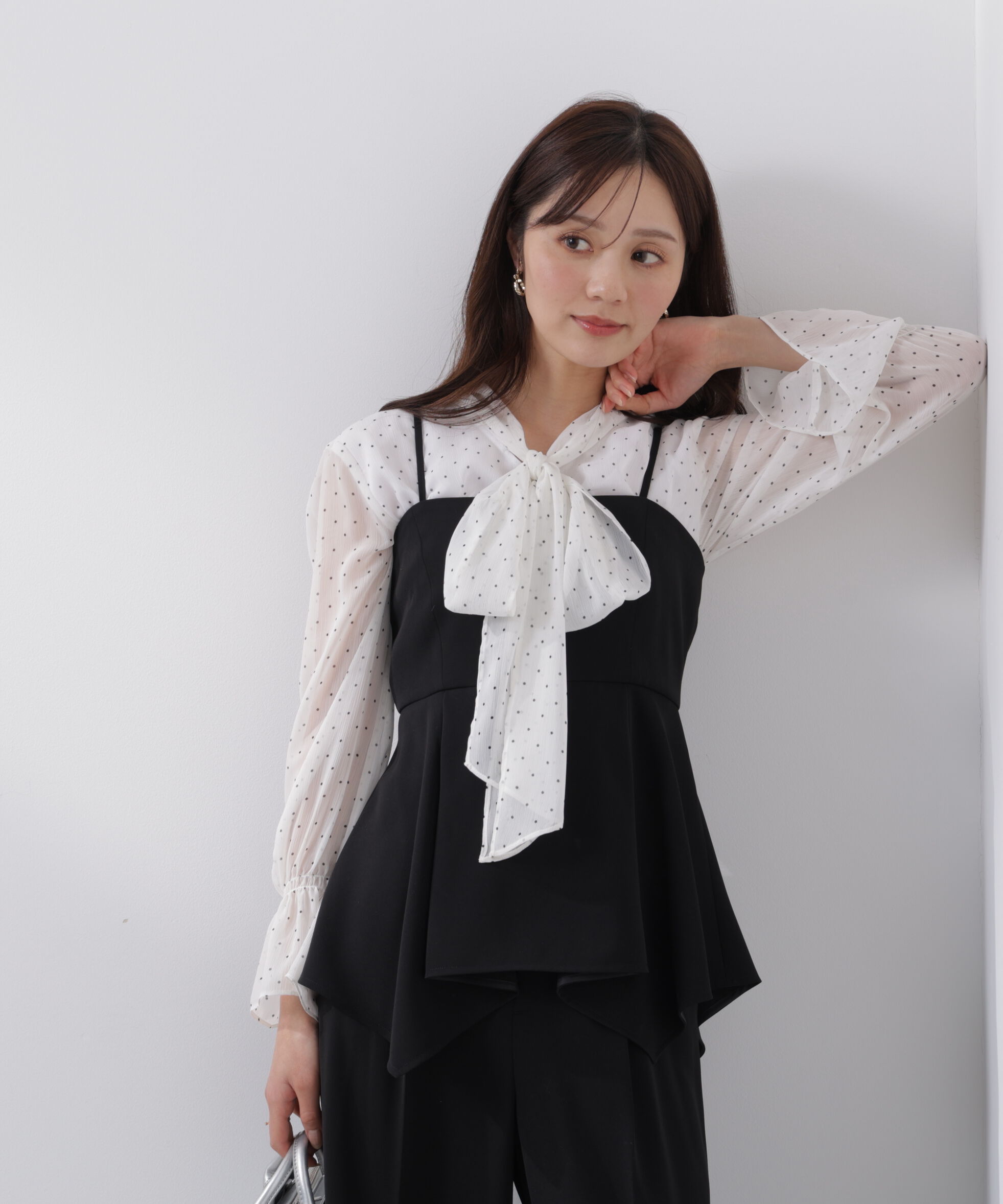 PROPORTION BODY DRESSING「ランダムヘムビスチェ　26SS」|シャツ・ブラウス|