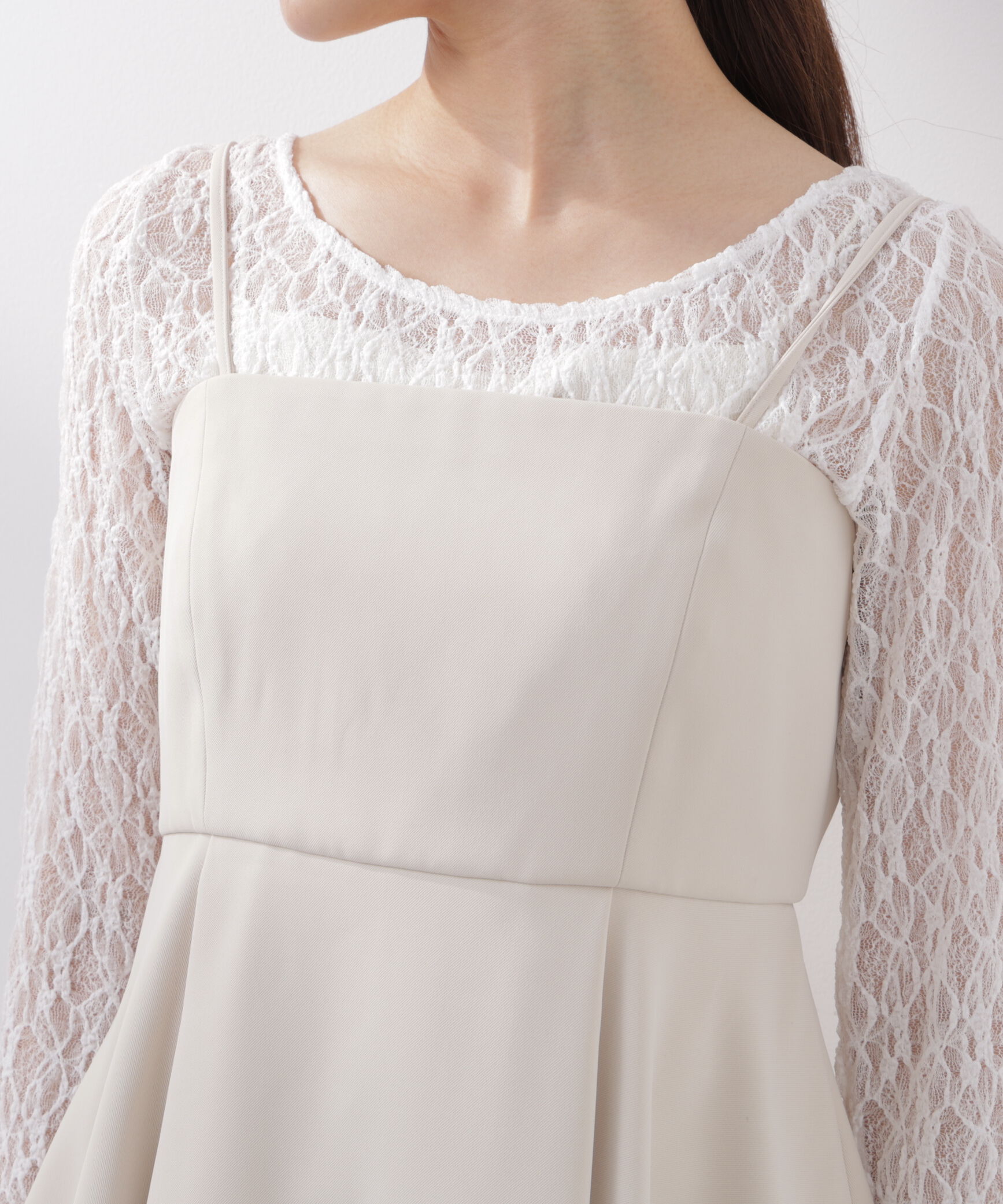 PROPORTION BODY DRESSING「ランダムヘムビスチェ　26SS」|シャツ・ブラウス|