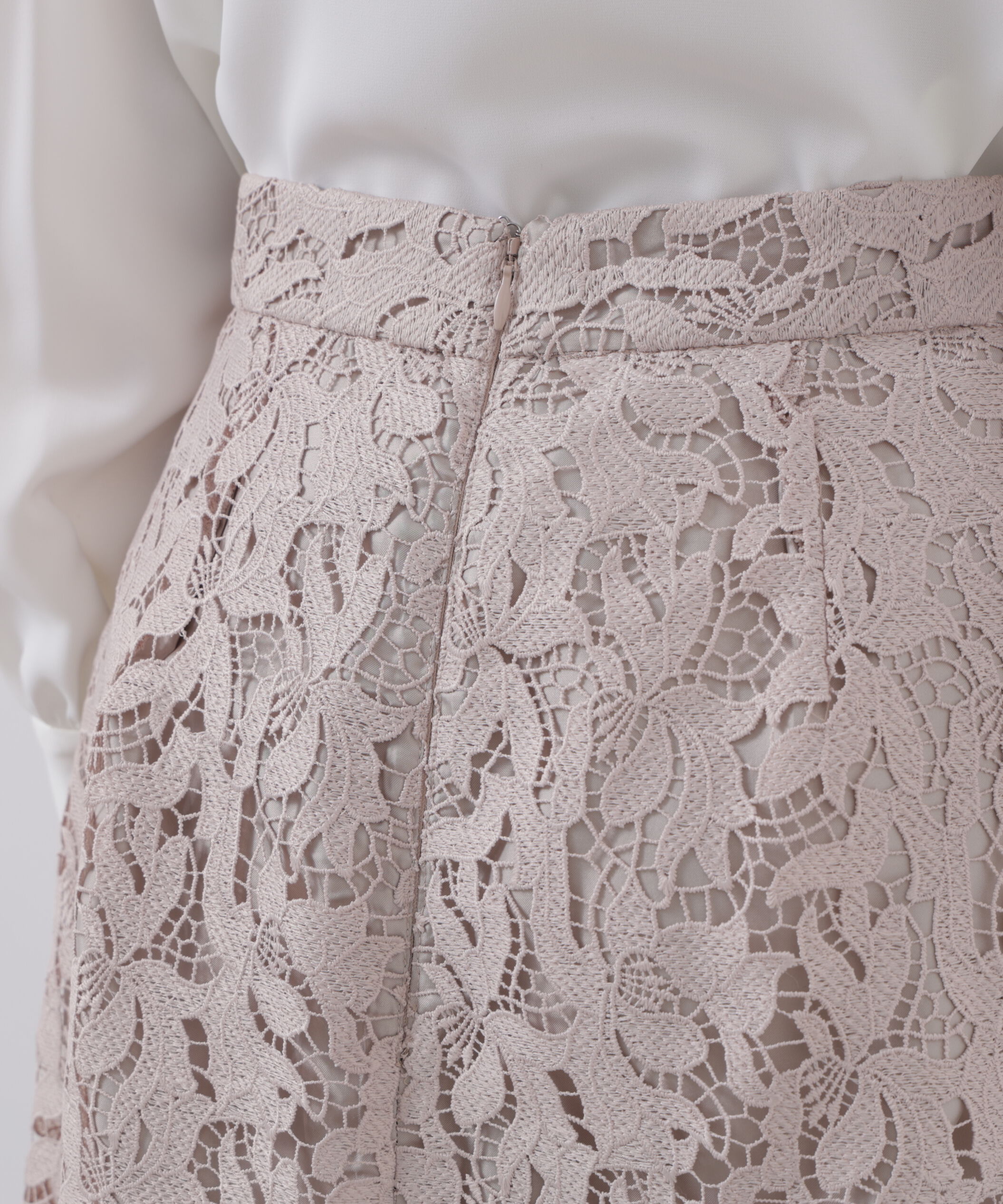 PROPORTION BODY DRESSING「レースタイトスカート　26SS」|スカート|