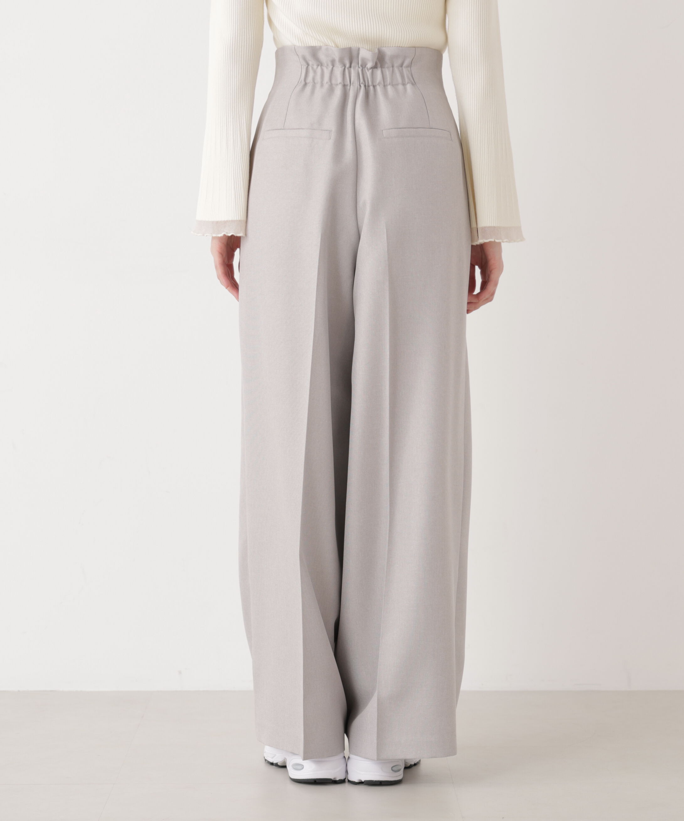 PROPORTION BODY DRESSING「ビットハイウエストワイドパンツ　26SS」|その他|