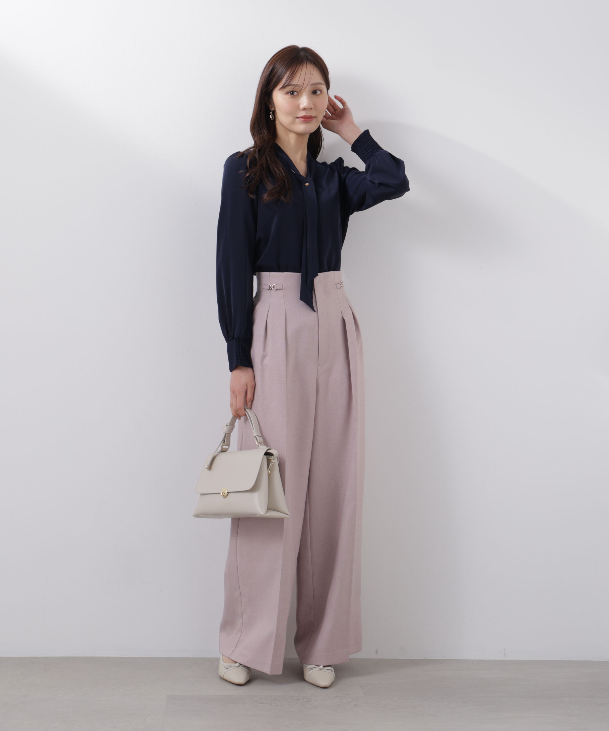 PROPORTION BODY DRESSING「ビットハイウエストワイドパンツ　26SS」|その他|