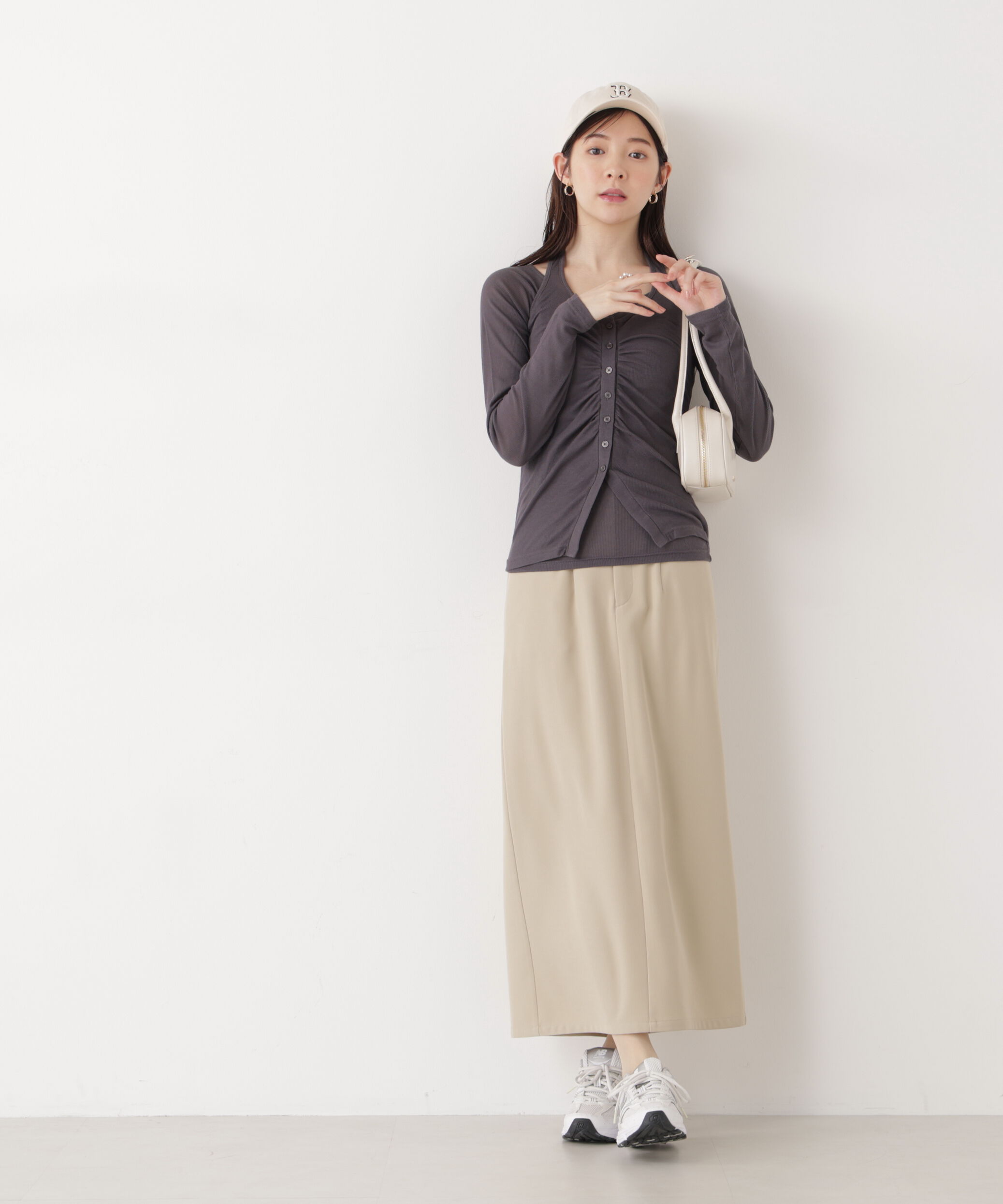 PROPORTION BODY DRESSING「〈a/mie〉ホルターネックカット SETUP　26SS」|Tシャツ・カットソー|