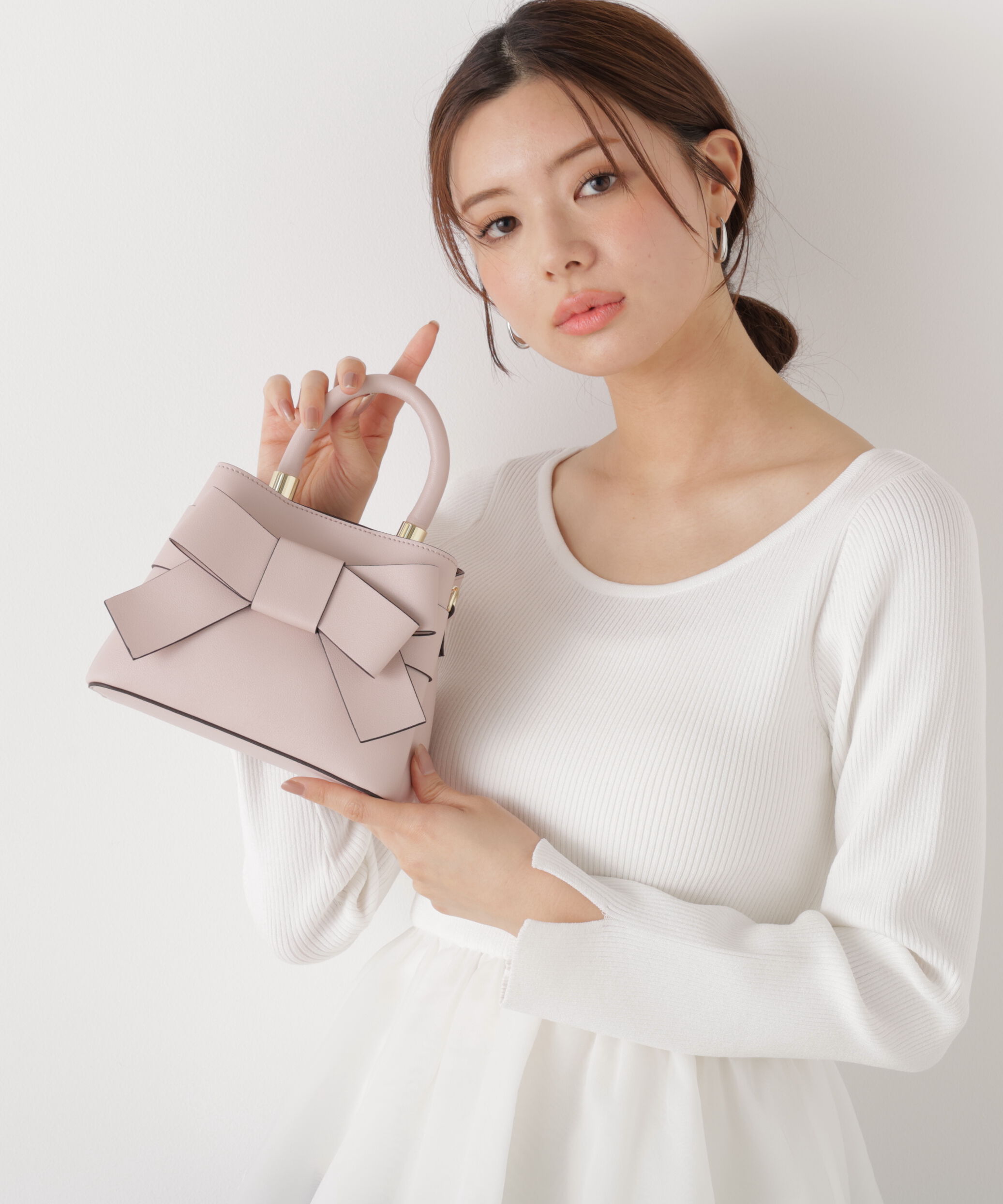 PROPORTION BODY DRESSING「フロントリボンバッグミニ　26SS」|その他|