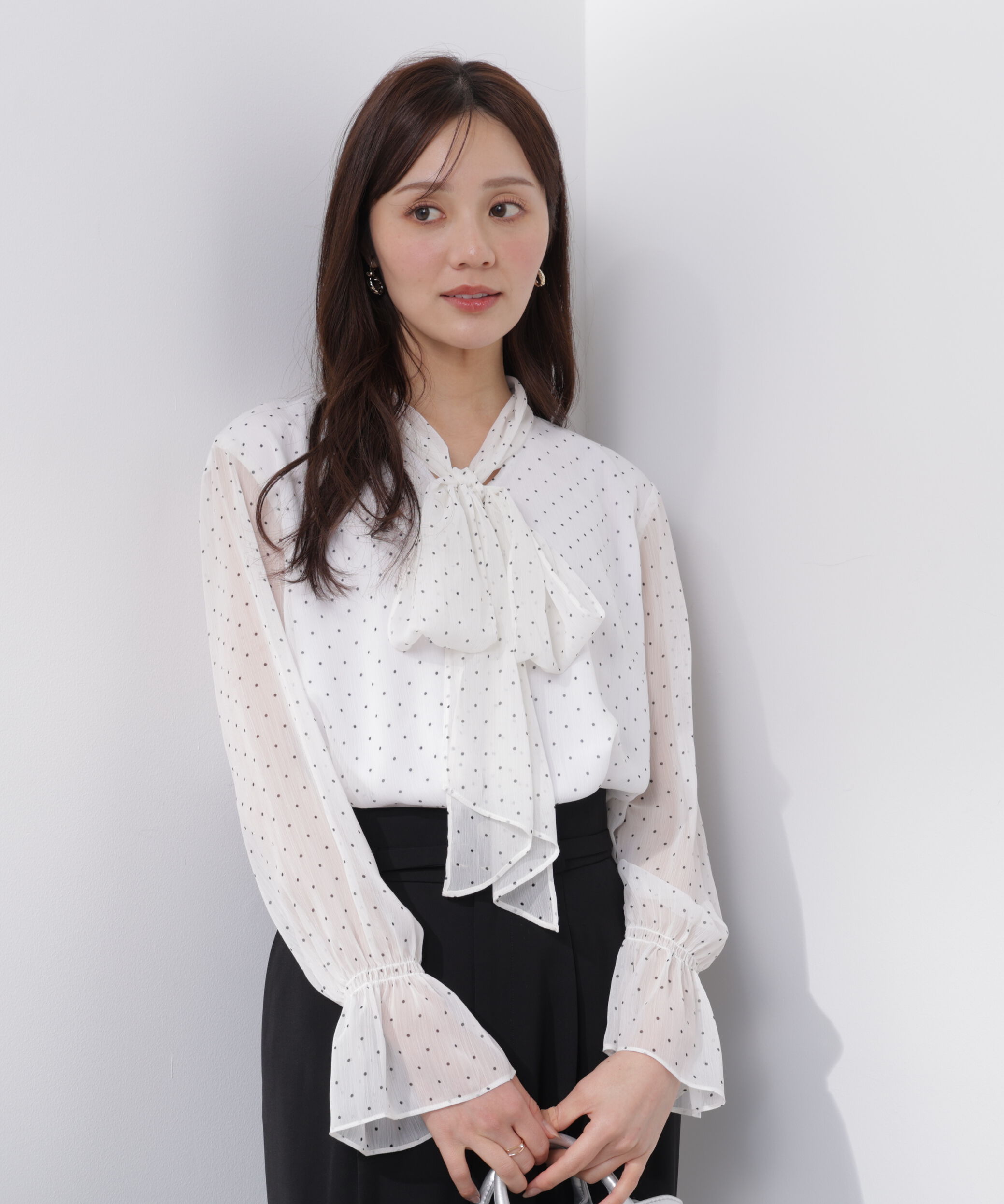 PROPORTION BODY DRESSING「ビッグリボンブラウス　26SS」|シャツ・ブラウス|