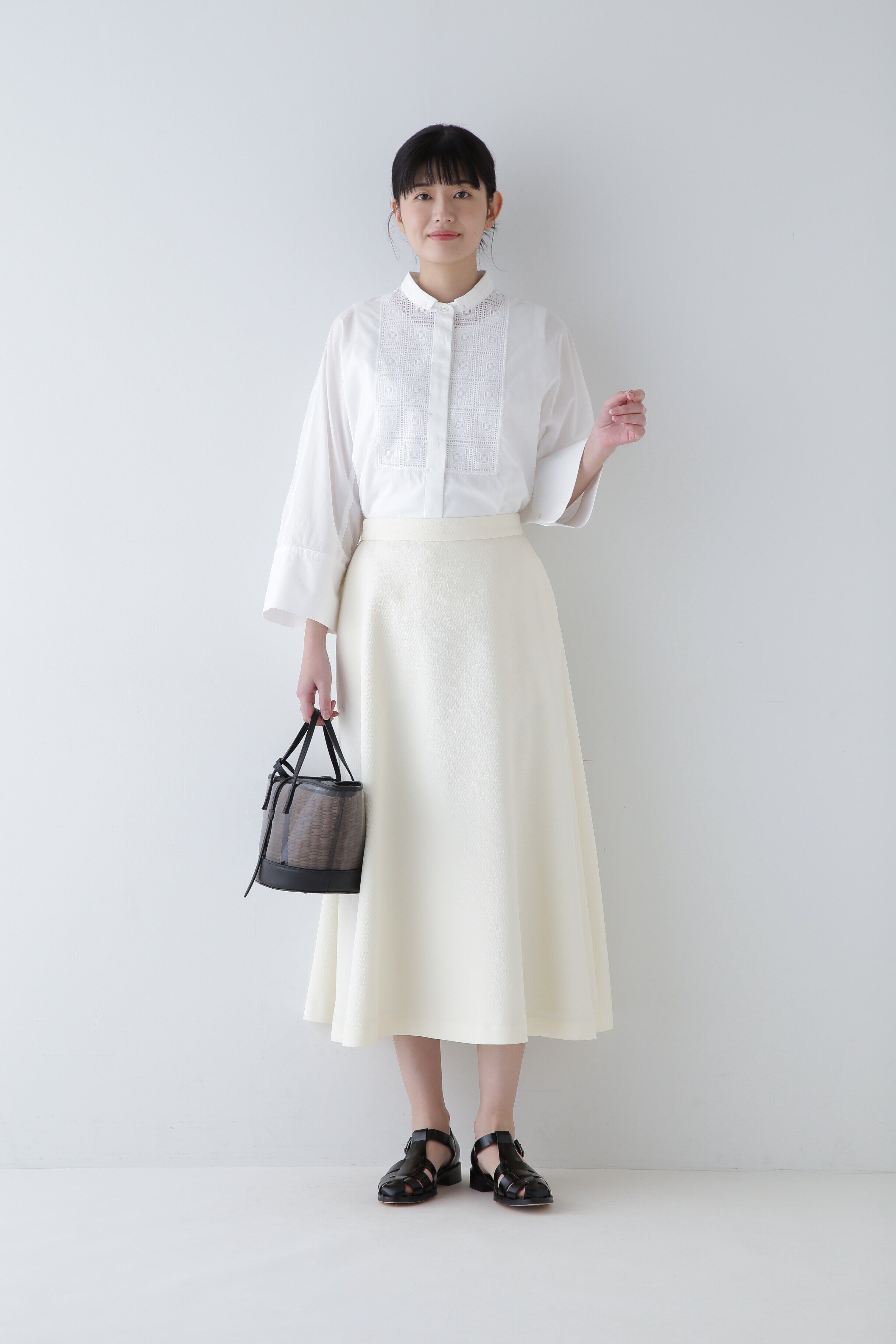  「◆キルトジャガードフレアスカート」|スカート|