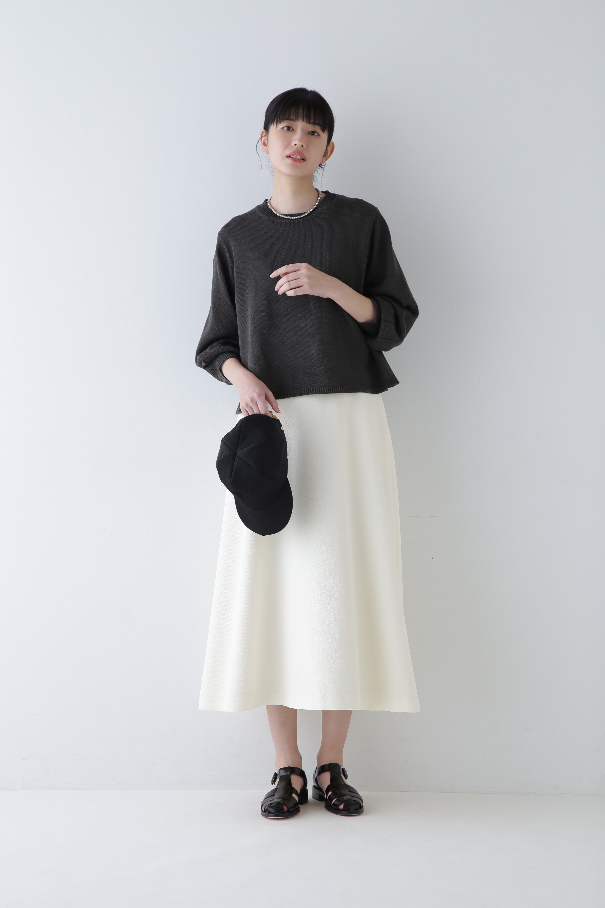  「◆キルトジャガードフレアスカート」|スカート|