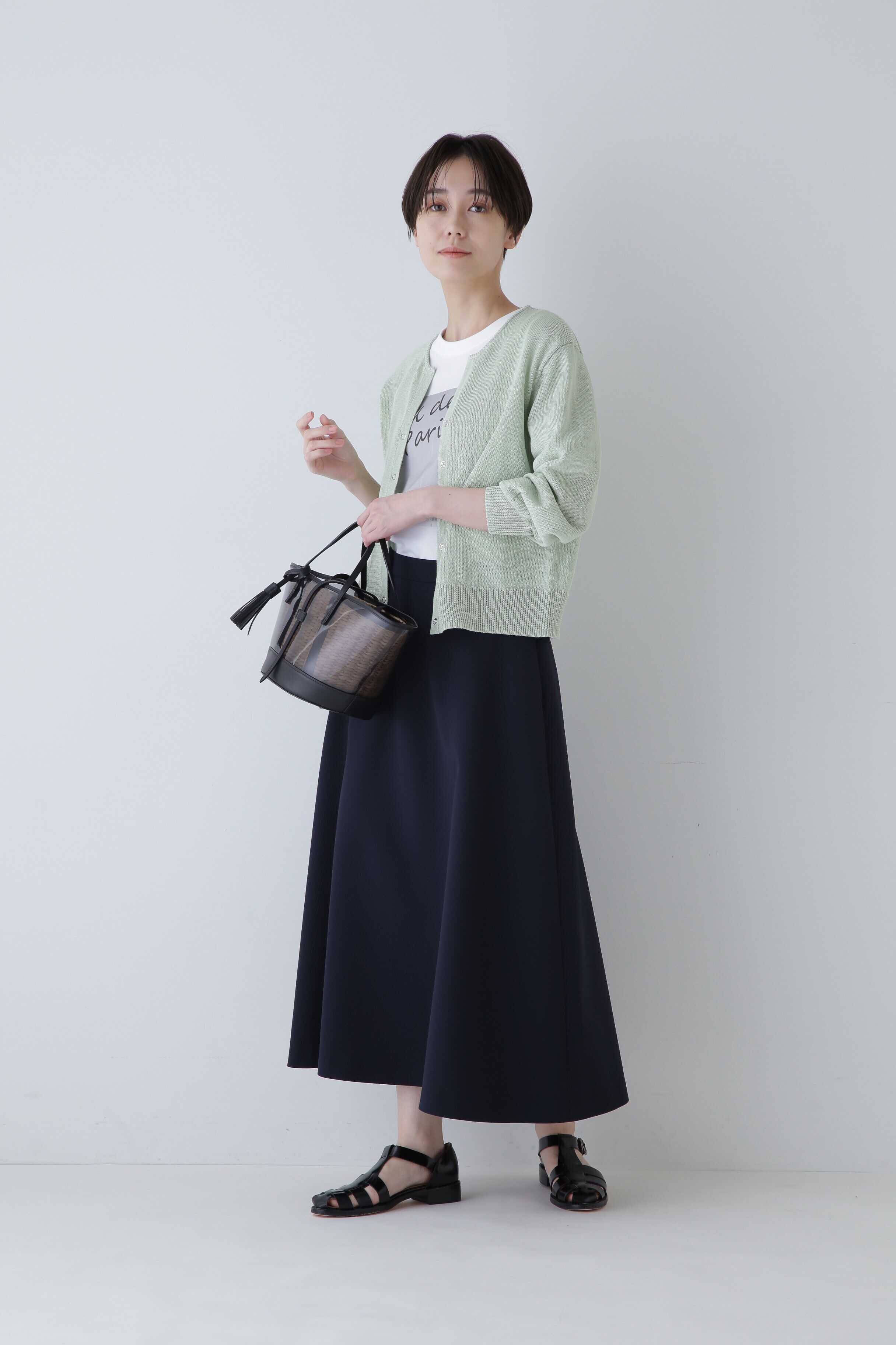  「◆キルトジャガードフレアスカート」|スカート|