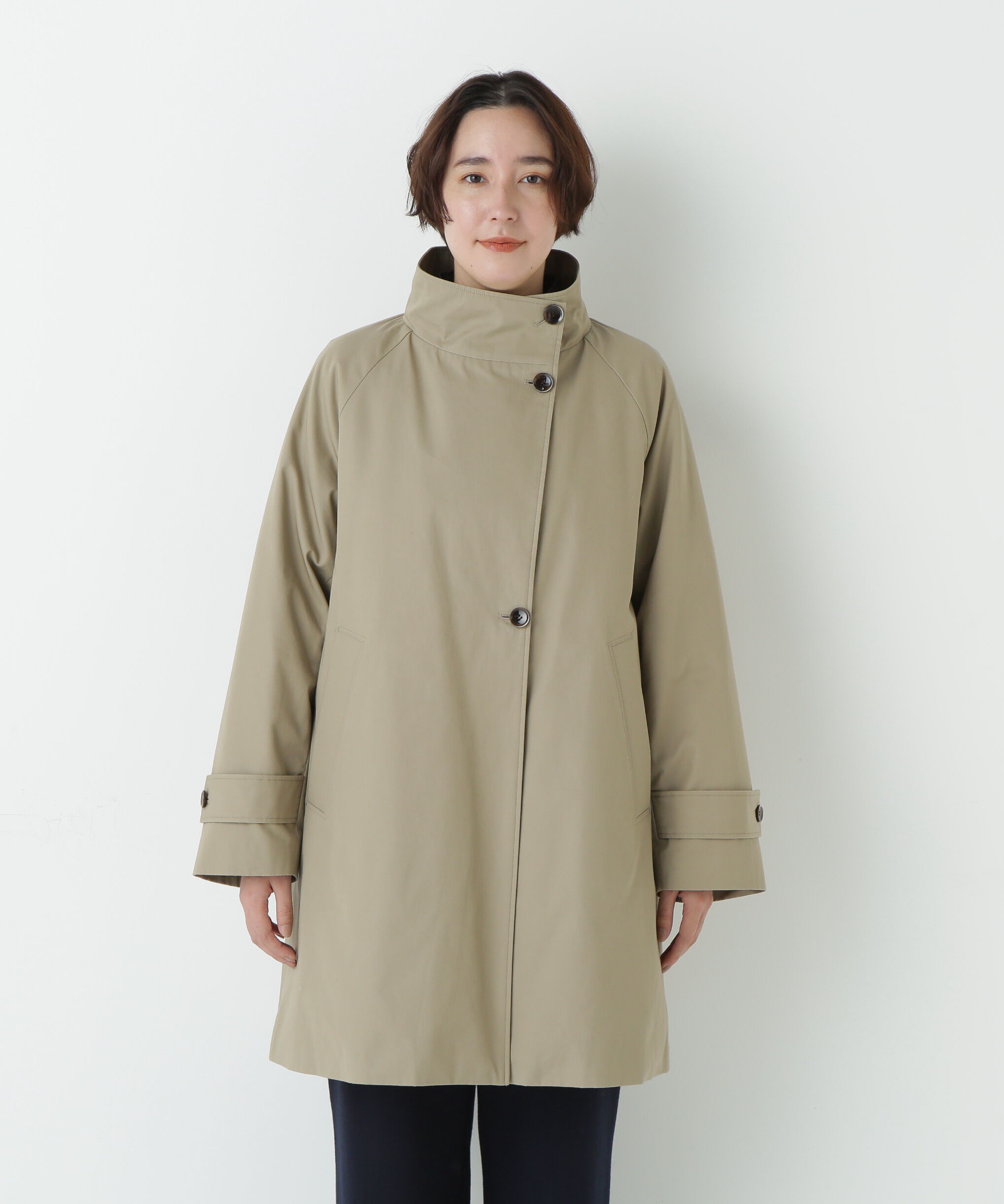  「≪防寒≫コットンギャバ２ｗａｙスタンドダウン」|その他|