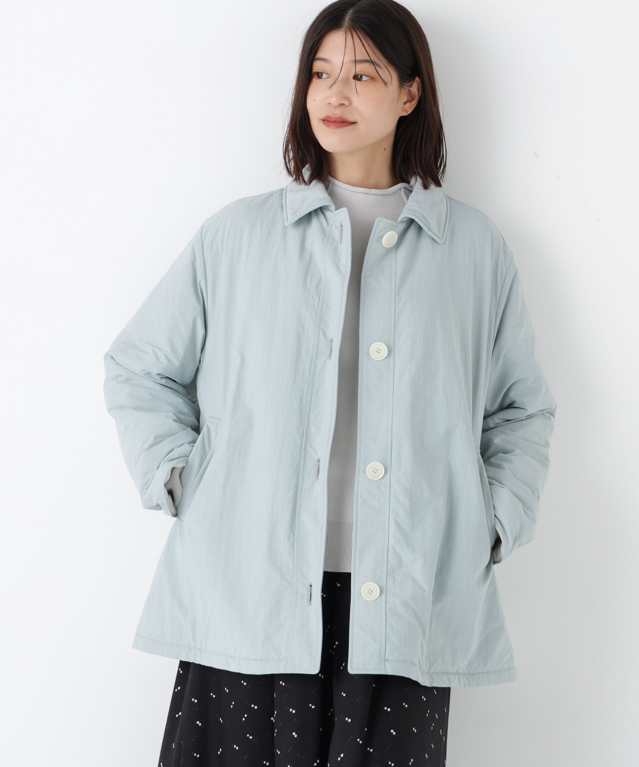  「◆中綿ブルゾン」|ブルゾン・スタジャン|ブルー