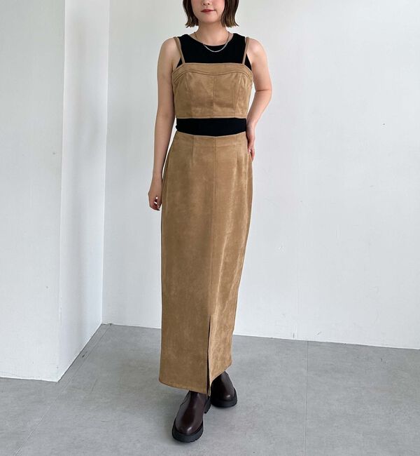 archives「スエードロングタイトスカート」|スカート|