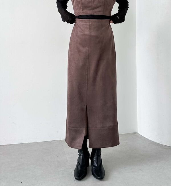 archives「スエードロングタイトスカート」|スカート|