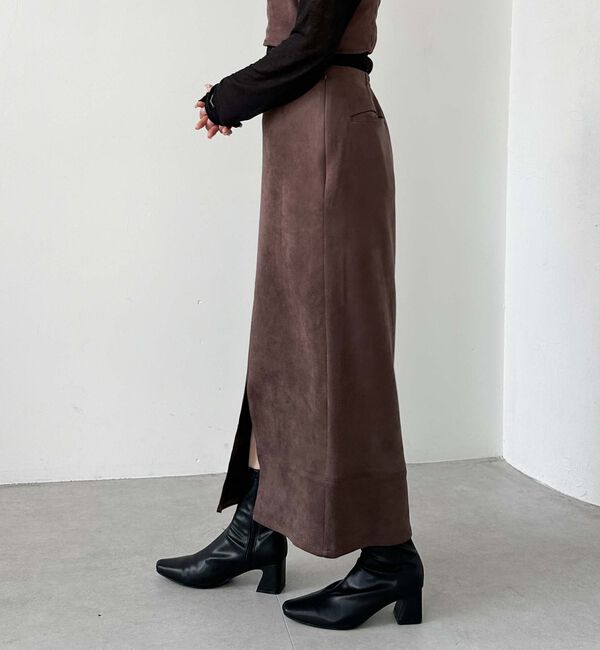 archives「スエードロングタイトスカート」|スカート|