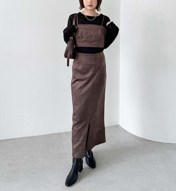 archives「スエードロングタイトスカート」|スカート|