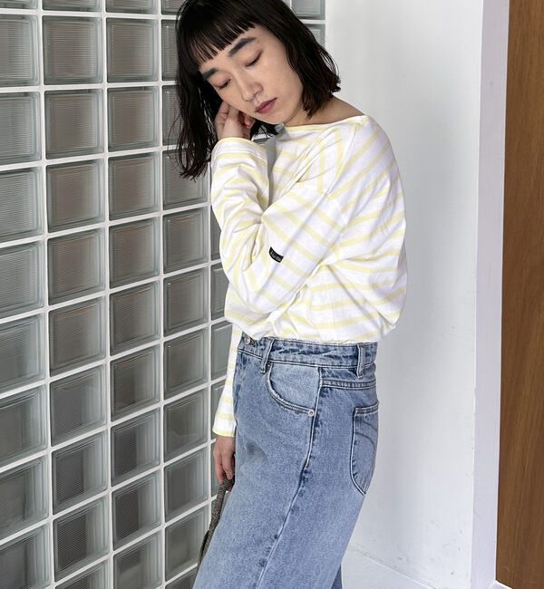 Doux archives「【Ｌｅ　ｍｉｎｏｒ】Ｂａｓｉｃ　ｏｖｅｒ　ｓｉｚｅ　ｌｏｎｇ　ｓｌｅｅｖｅ」|Tシャツ・カットソー|