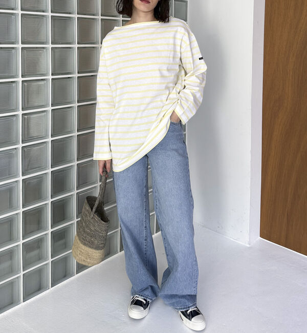 Doux archives「【Ｌｅ　ｍｉｎｏｒ】Ｂａｓｉｃ　ｏｖｅｒ　ｓｉｚｅ　ｌｏｎｇ　ｓｌｅｅｖｅ」|Tシャツ・カットソー|