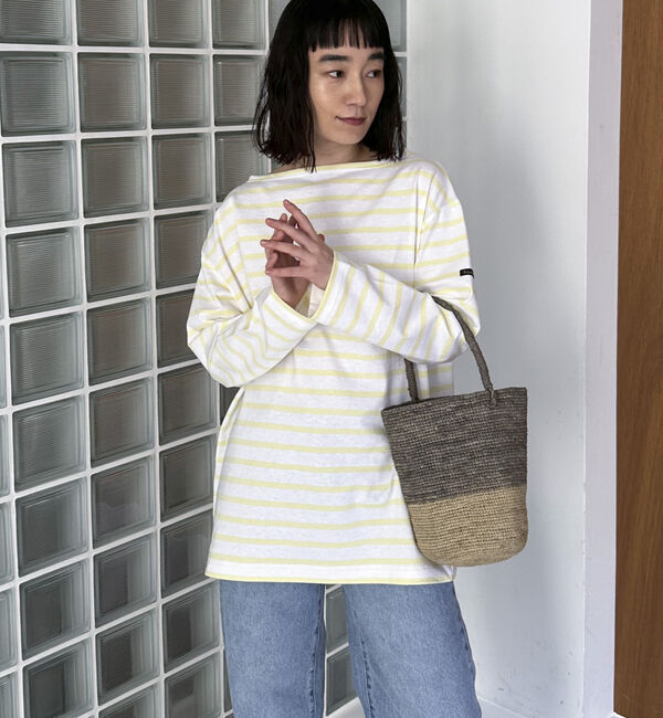 Doux archives「【Ｌｅ　ｍｉｎｏｒ】Ｂａｓｉｃ　ｏｖｅｒ　ｓｉｚｅ　ｌｏｎｇ　ｓｌｅｅｖｅ」|Tシャツ・カットソー|