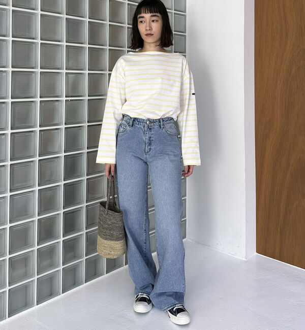 Doux archives「【Ｌｅ　ｍｉｎｏｒ】Ｂａｓｉｃ　ｏｖｅｒ　ｓｉｚｅ　ｌｏｎｇ　ｓｌｅｅｖｅ」|Tシャツ・カットソー|