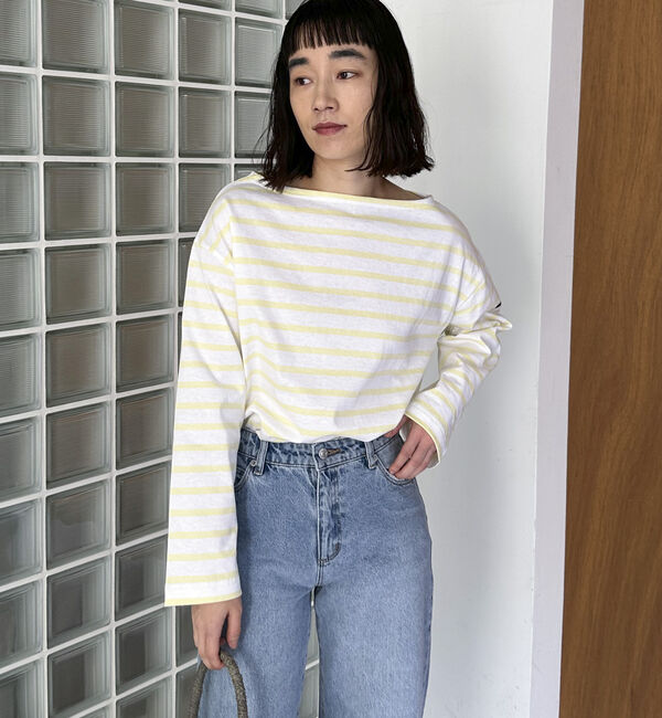 Doux archives「【Ｌｅ　ｍｉｎｏｒ】Ｂａｓｉｃ　ｏｖｅｒ　ｓｉｚｅ　ｌｏｎｇ　ｓｌｅｅｖｅ」|Tシャツ・カットソー|