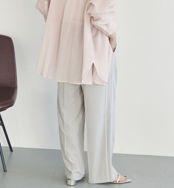 Doux archives「Ｗウエストサイドラインパンツ」|チノ|