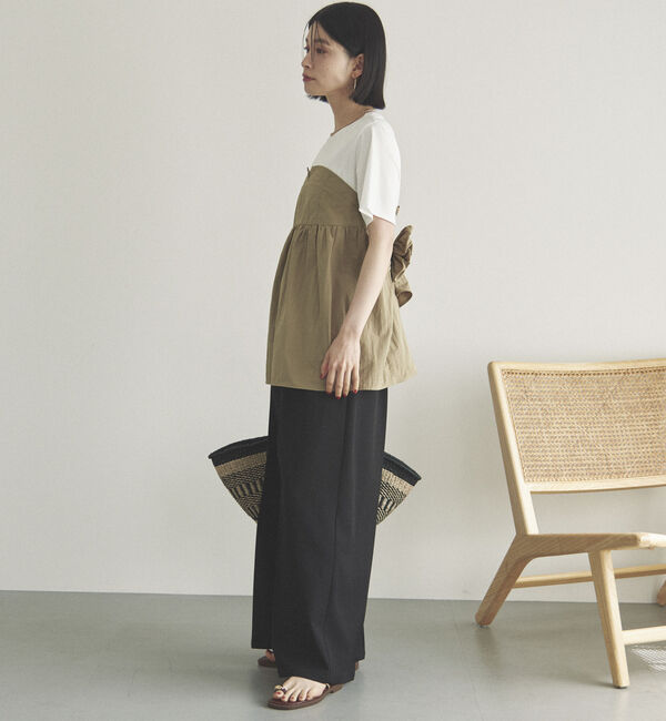Doux archives「２タックワイドパンツ」|チノ|
