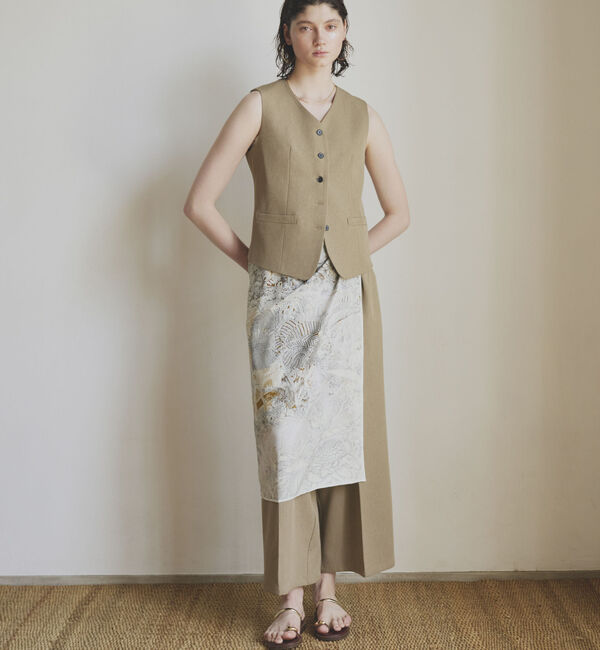 Doux archives「２タックワイドパンツ」|チノ|