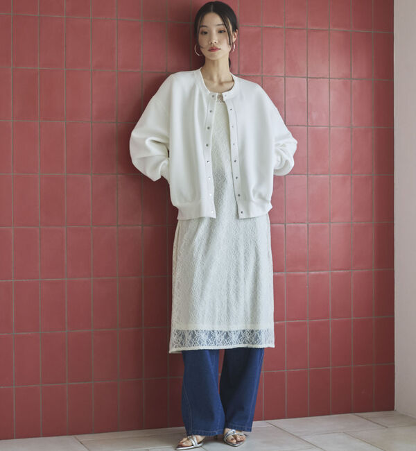 Doux archives「ボンディングスナップカーディガン」|Tシャツ・カットソー|