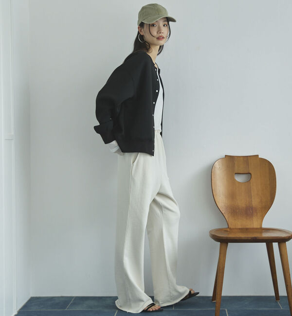 Doux archives「ボンディングスナップカーディガン」|Tシャツ・カットソー|