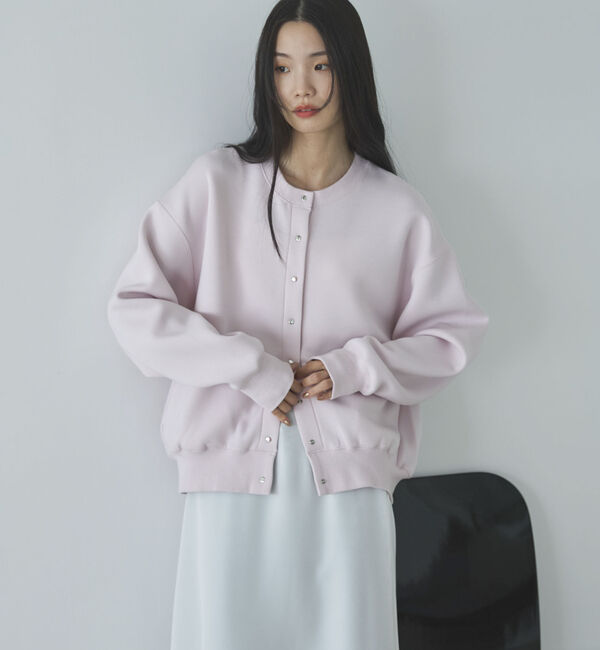 Doux archives「ボンディングスナップカーディガン」|Tシャツ・カットソー|