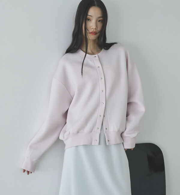 Doux archives「ボンディングスナップカーディガン」|Tシャツ・カットソー|