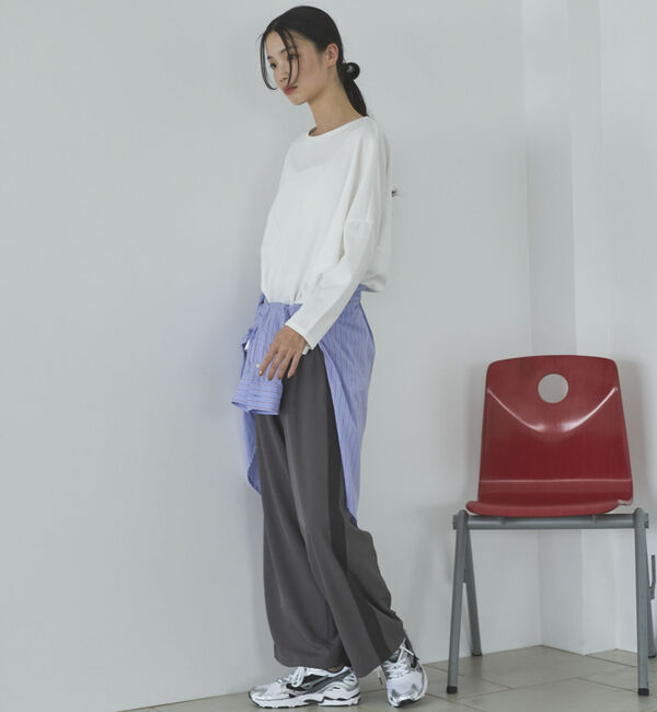 Doux archives「ＵＶ加工・吸水速乾ドルマン長袖プルオーバー」|Tシャツ・カットソー|