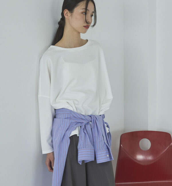 Doux archives「ＵＶ加工・吸水速乾ドルマン長袖プルオーバー」|Tシャツ・カットソー|