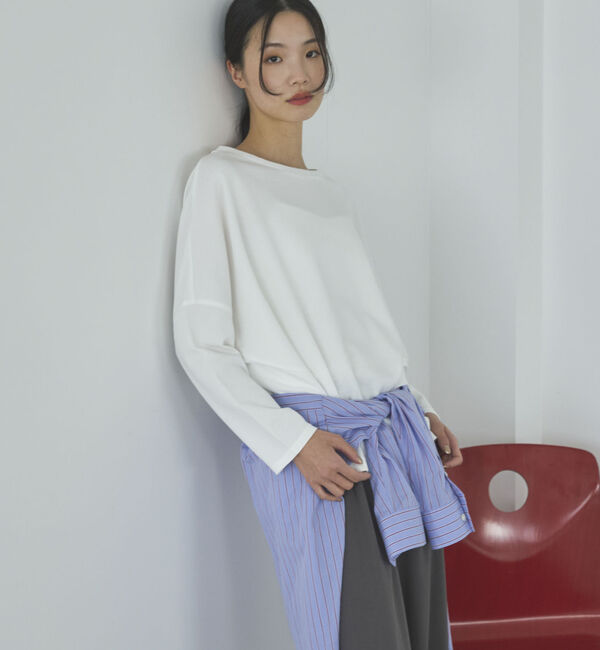 Doux archives「ＵＶ加工・吸水速乾ドルマン長袖プルオーバー」|Tシャツ・カットソー|