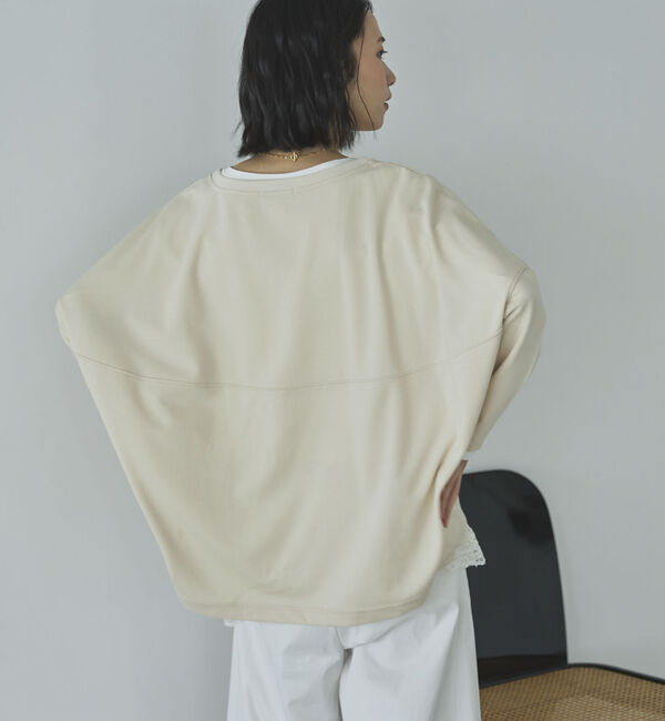 Doux archives「ＵＶ加工・吸水速乾ドルマン長袖プルオーバー」|Tシャツ・カットソー|