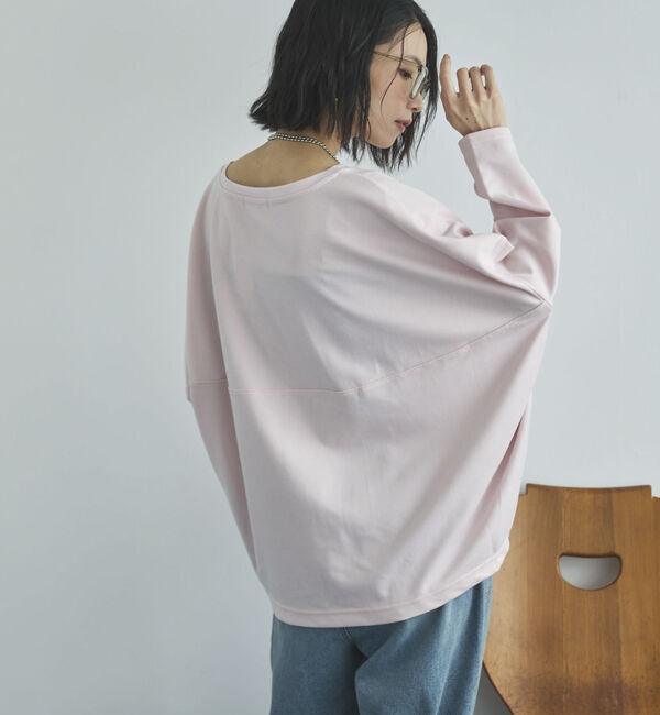 Doux archives「ＵＶ加工・吸水速乾ドルマン長袖プルオーバー」|Tシャツ・カットソー|