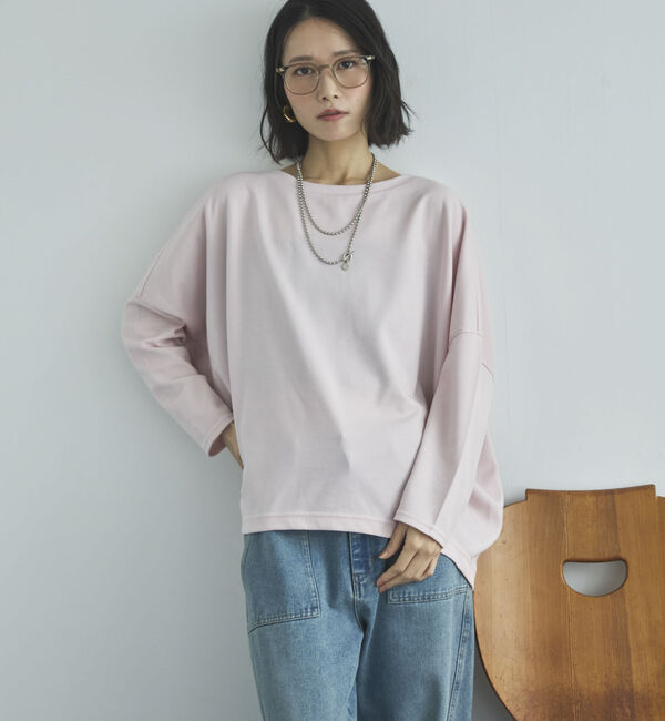 Doux archives「ＵＶ加工・吸水速乾ドルマン長袖プルオーバー」|Tシャツ・カットソー|