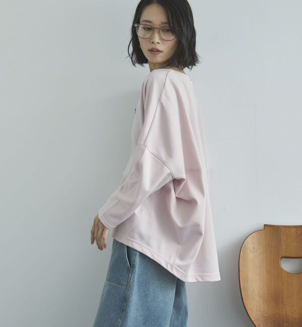 Doux archives「ＵＶ加工・吸水速乾ドルマン長袖プルオーバー」|Tシャツ・カットソー|