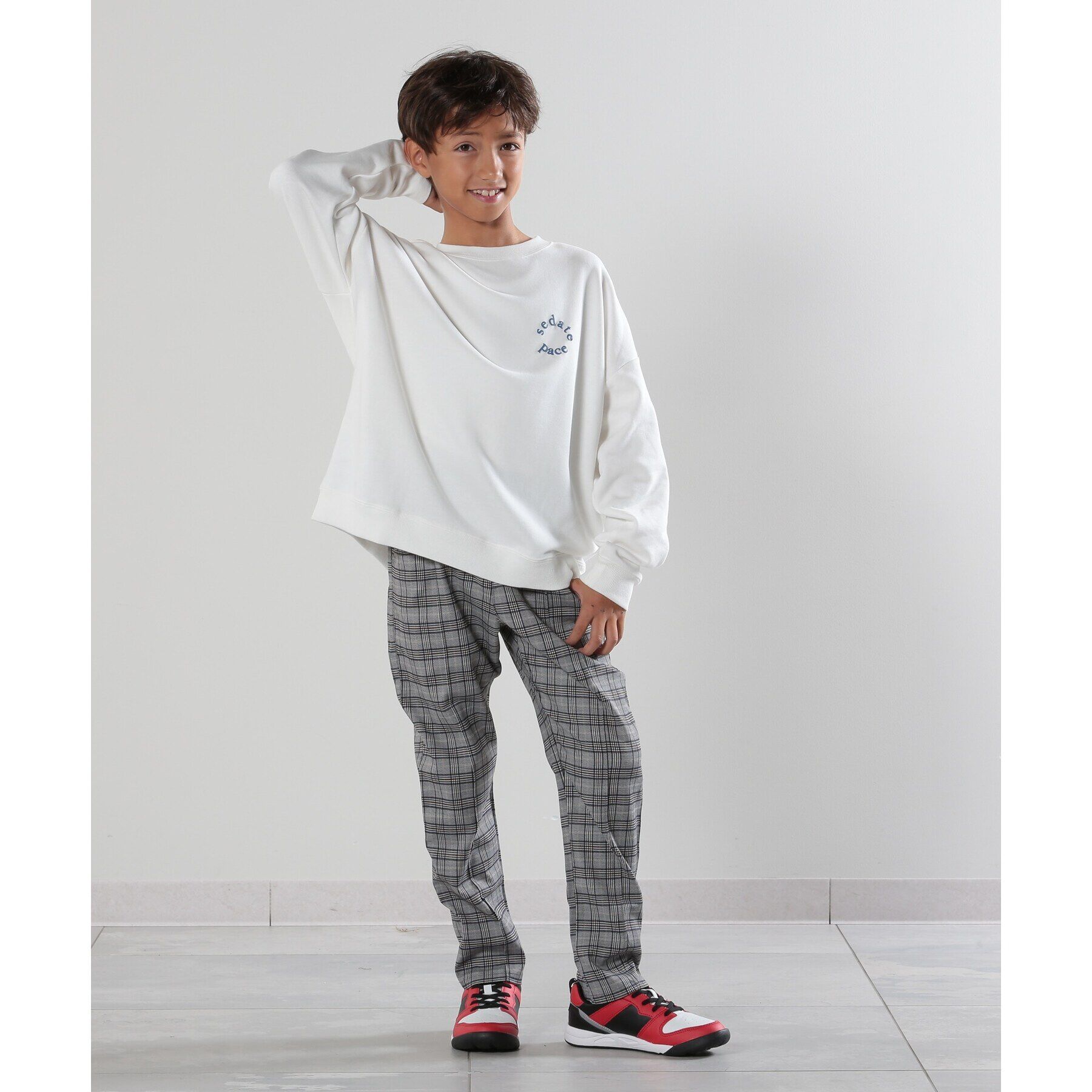 SHOO･LA･RUE「【100-140cm/プチセレ】アソートタックパンツ」|その他|