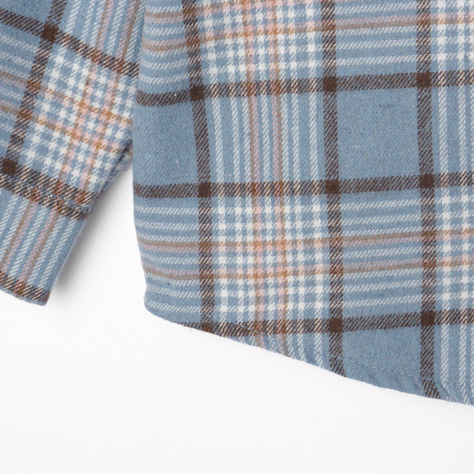 SHOO･LA･RUE「【100-150cm】チェックオーバーシャツ」|シャツ・ブラウス|