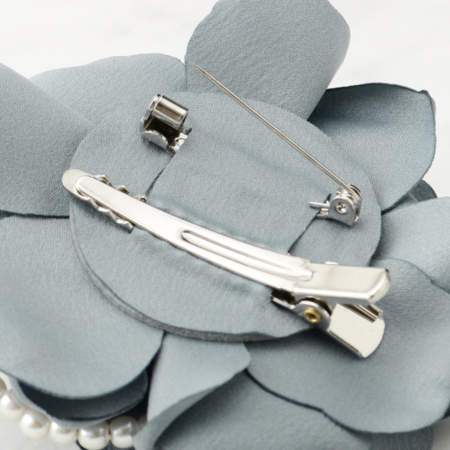 SHOO･LA･RUE「【セレモニー】サテンコサージュ」|ブローチ・コサージュ|