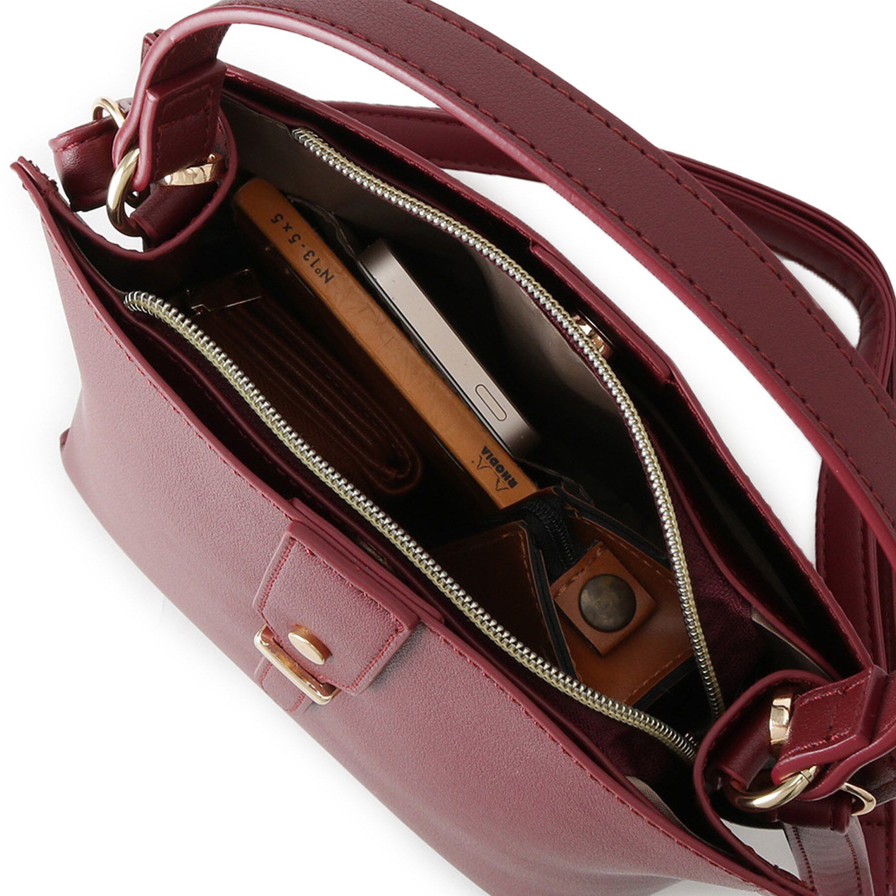 ITS&rsquo;DEMO「【2WAY】ベルト飾りミニショルダー」|ショルダー・メッセンジャー|