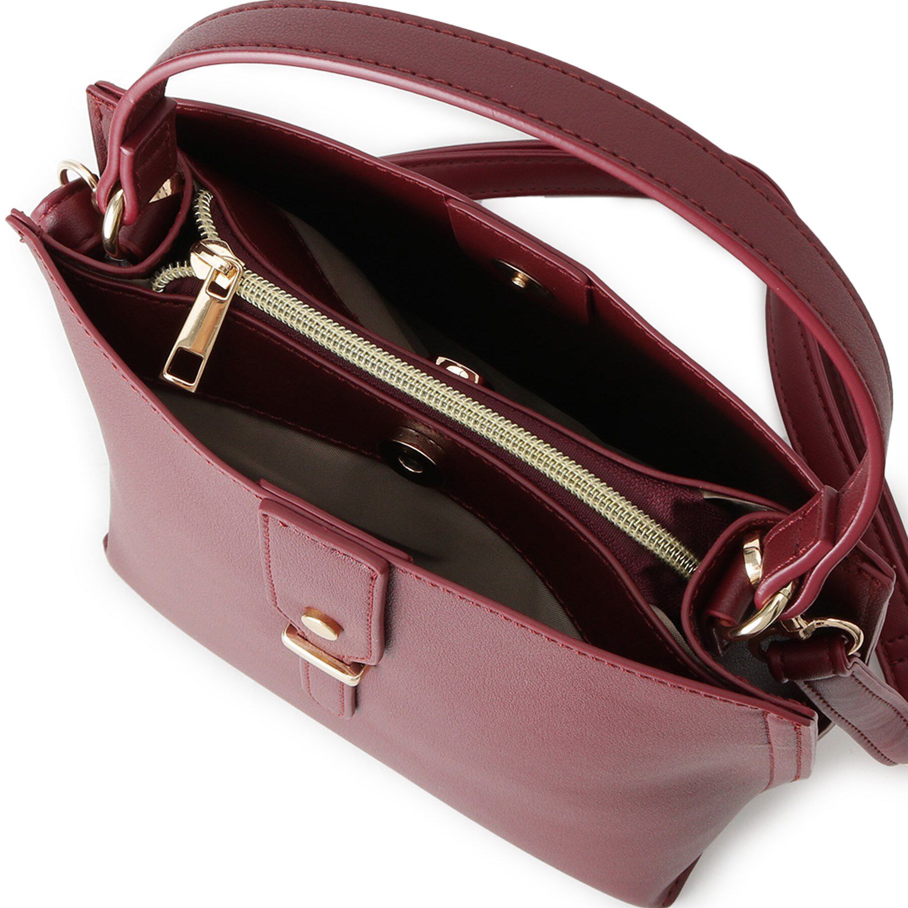 ITS&rsquo;DEMO「【2WAY】ベルト飾りミニショルダー」|ショルダー・メッセンジャー|