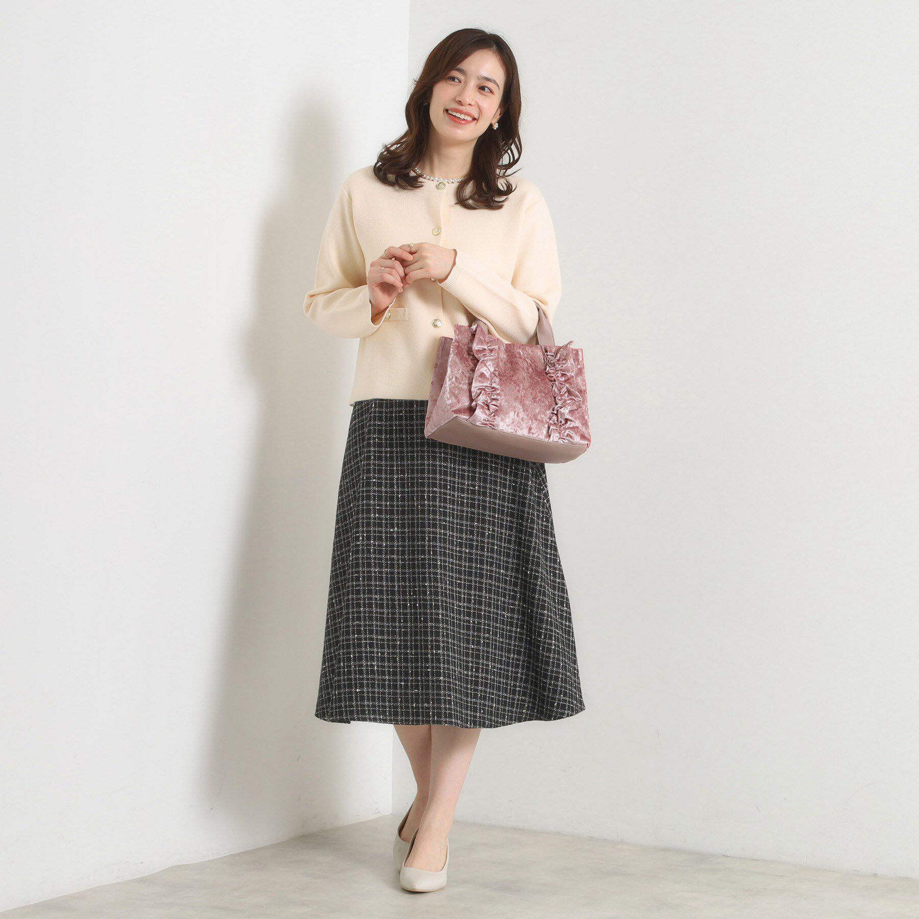 ITS&rsquo;DEMO「アソートフリルミニトート」|トートバッグ|