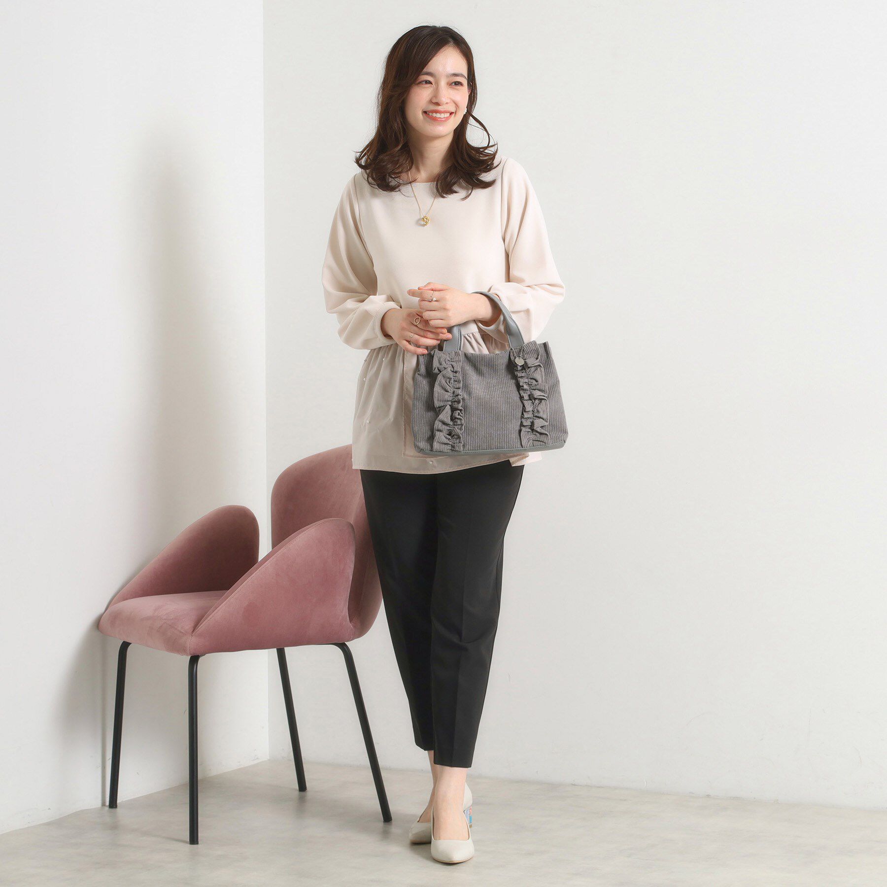 ITS&rsquo;DEMO「アソートフリルミニトート」|トートバッグ|